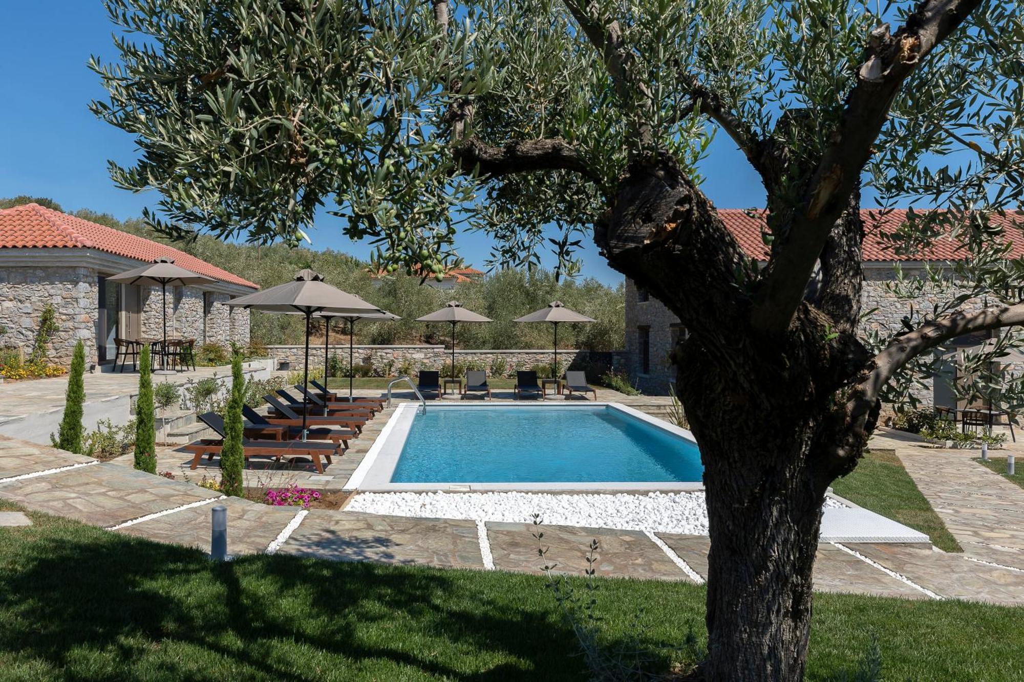 Lichnos Luxury Suites Sourpi 외부 사진